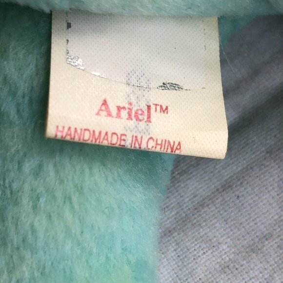 Ty Beanie Baby ARIEL 2000 Plush Blue Bear Embroidered In Memory 9” - Picture 4 of 5